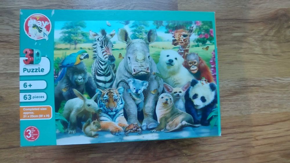 Jucarii de lemn, puzzel