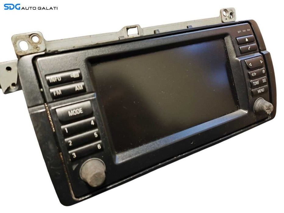 Unitate Radio Navi Navigatie BMW Seria 3 E46 1997 - 2005 Cod 6934410 (Prezinta Pixeli Morti Ultima Poza) [LS0322]
