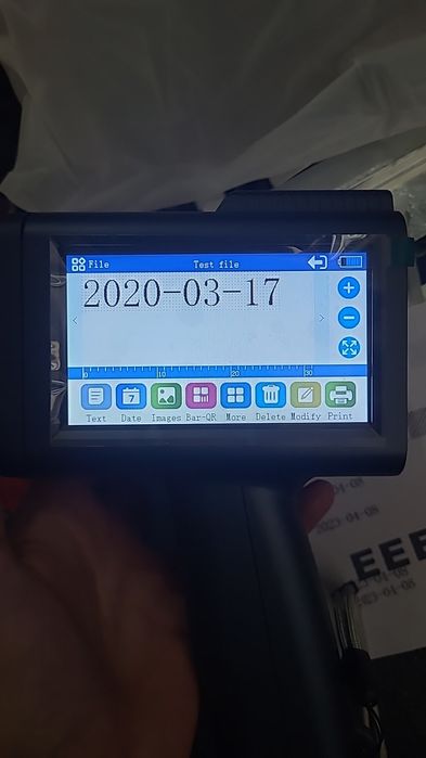 Ручной печат дататор Info Маркирато M10р