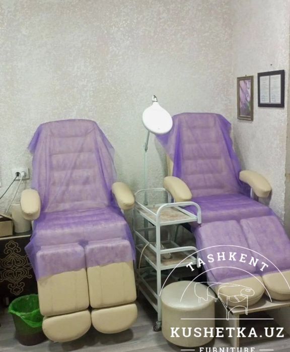 Педикюрный кресло анатомический кушетка косметологический кушетка