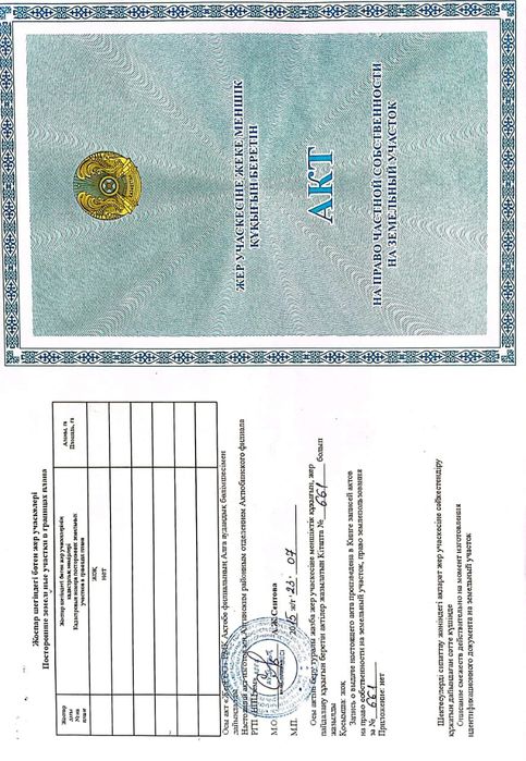 Участок 25сот маржанбулак