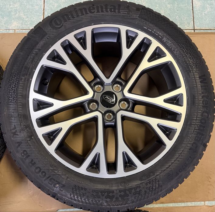 Jante aliaj NOI R18 FORD Kuga anvelope iarna 225/60/18 Continental NOI