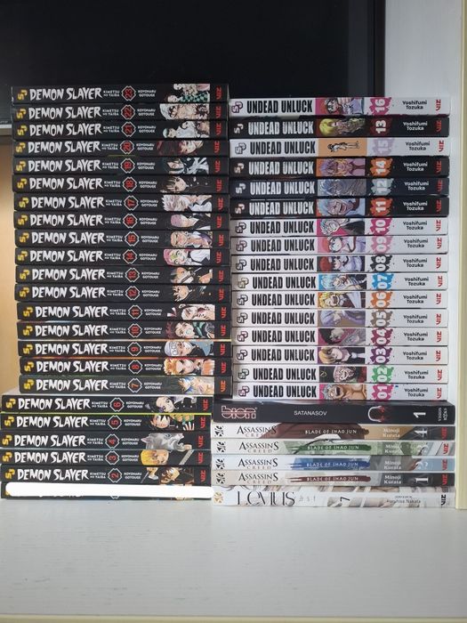 Продавам различни Манги