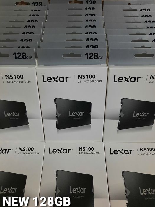 Новые Lexar SSD 128GB/256GB