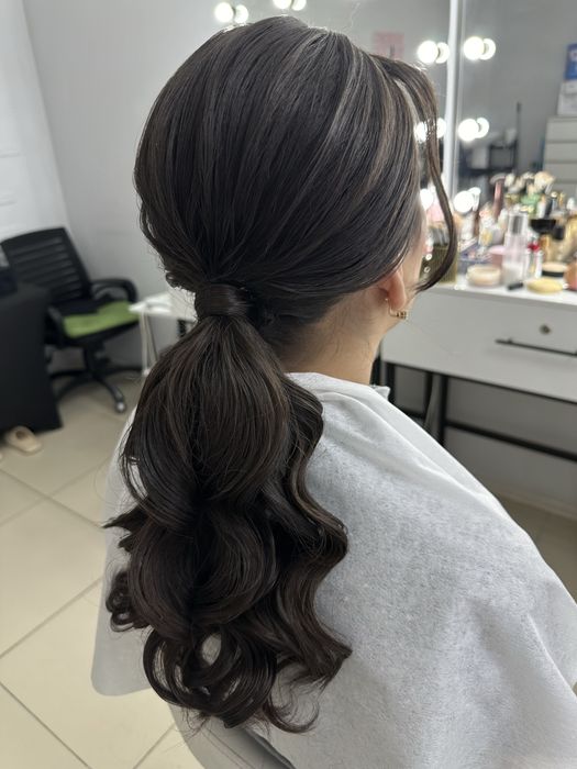 Вечерние прически в Караганде