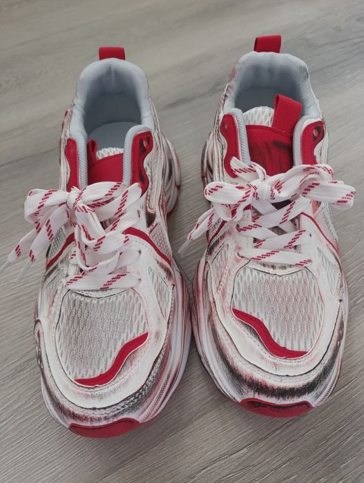 Кросовки Balenciaga 3XL крассные новые