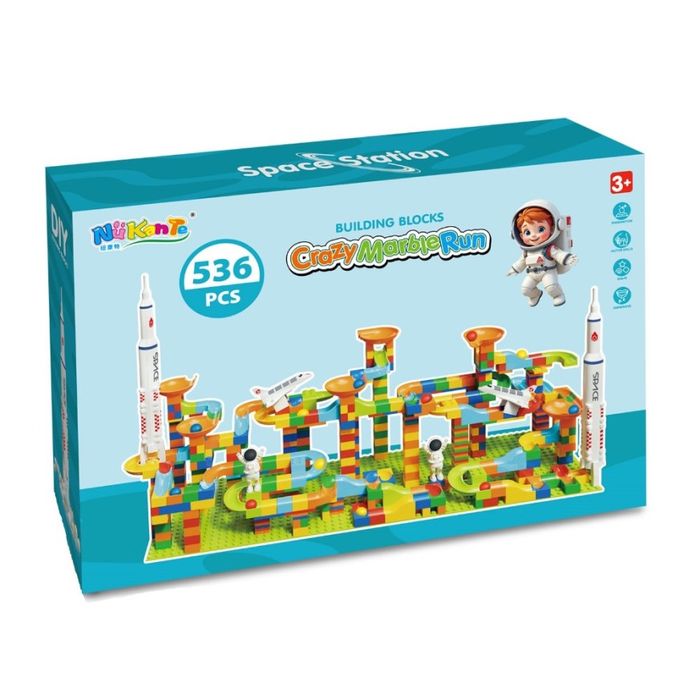 Конструктор Път с топчета - 536 елемента, Космос