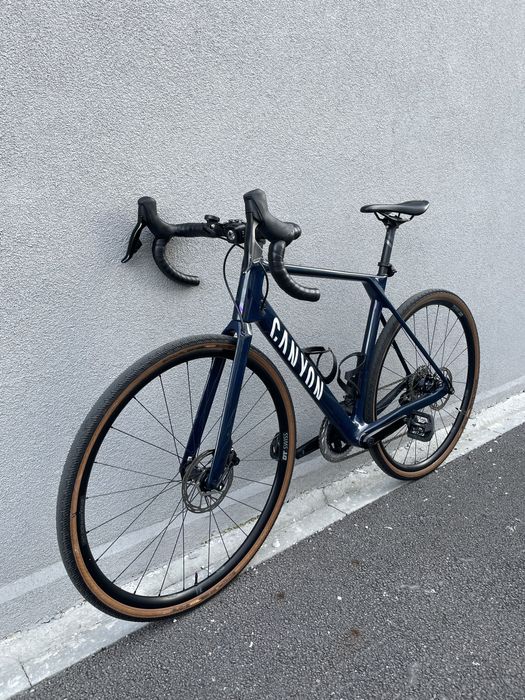 Bicicleta, gravel,Canyon Endurace CF 7 M, sram Rival Axs