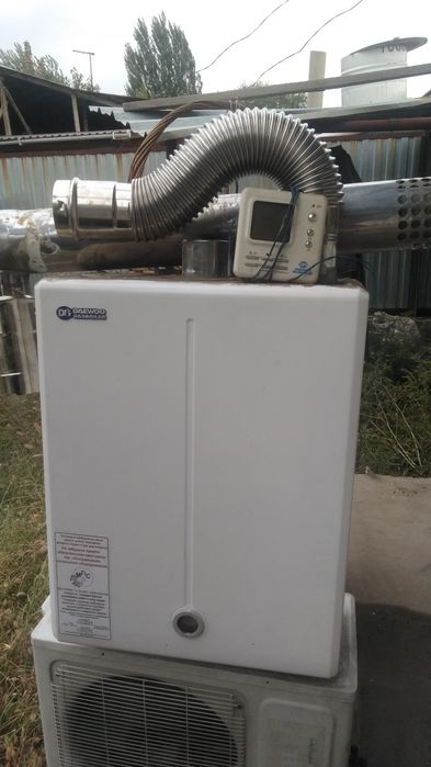 Печь газовая настеная