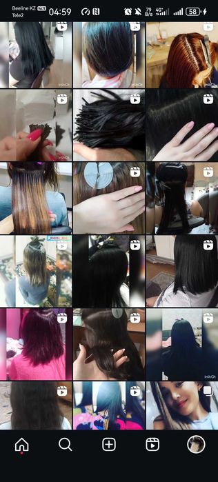 Наращивание Волос