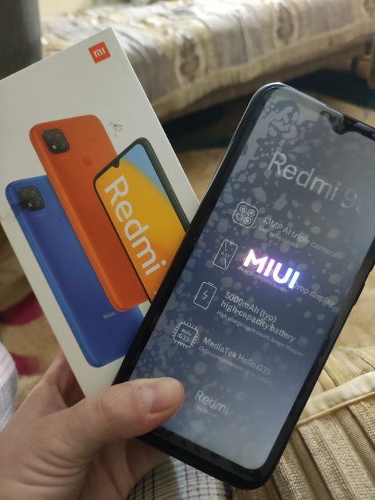 Продается Redmi 9c. В хорошем состоянии, со всеми документами.