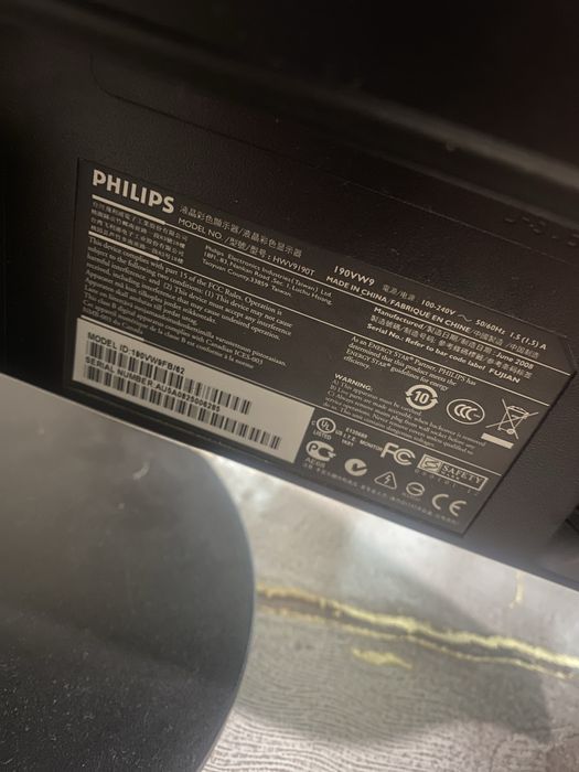 монитор philips vga 190vw