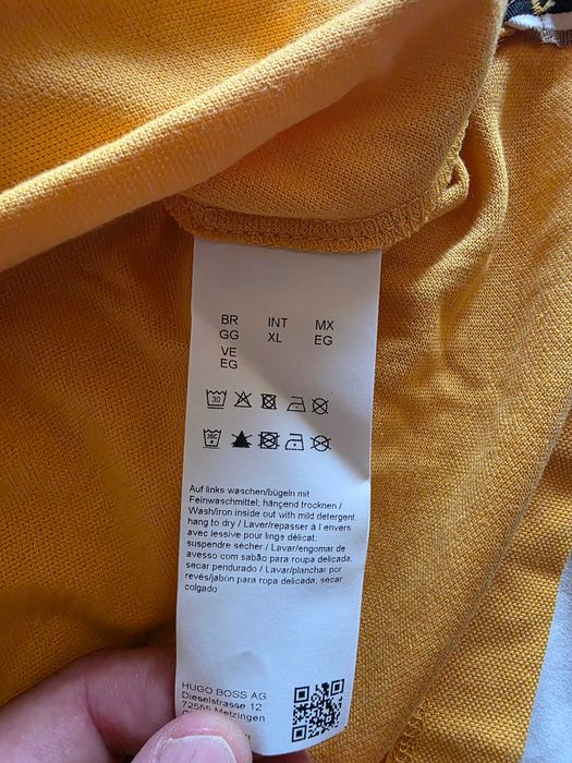 Нов BOSS PADDY Polo Shirt Мъжка Тениска С Яка Ежедневна Раз.L