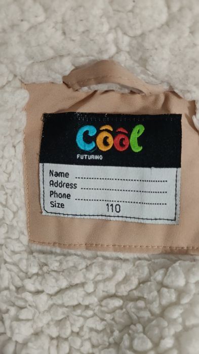 Зимний пуховик для девочки