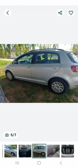Golf plus 1,6 diesel