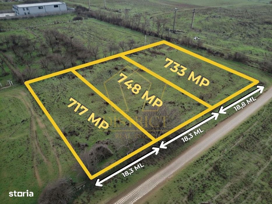 Teren pentru constructii case individuale sau duplexuri | Mosnita Vech
