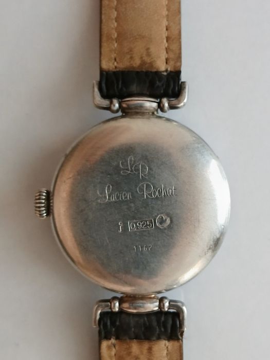 Ceas Lucien Rochat calendar moon phase argint