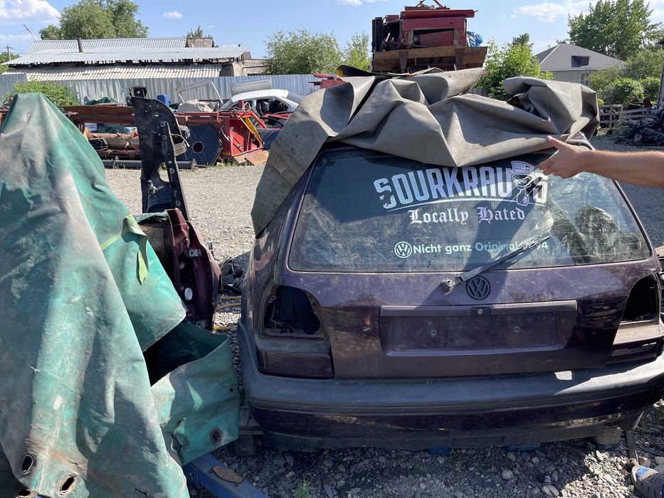 Голь 3 кузов задняя часть