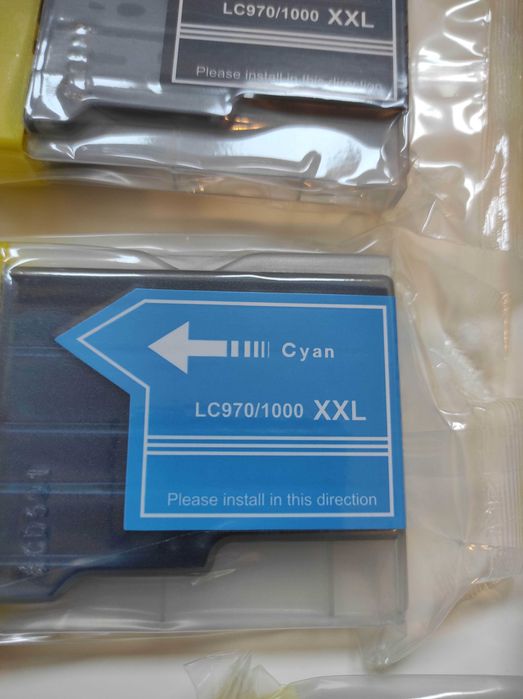 Комплект мастилници мастило тонер касетки Brother LC 970 / 1000