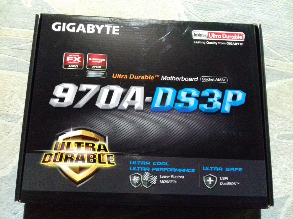 Dezactivate: Placa de baza GIGABYTE GA-970A-DS3P, soket am3+ sigilata