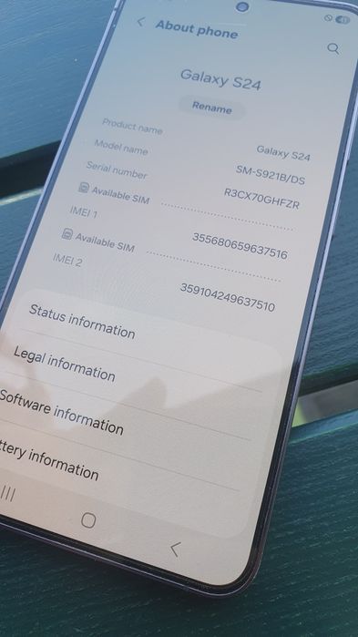 Samsung Galaxy S24 Black