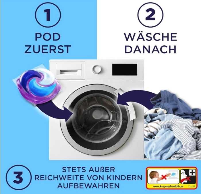 капсули Lenor Pods Blütentraum Colour 50 броя