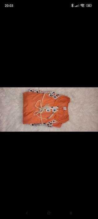 Set pijama nouă corai, bumbac 100%, mărimea 40-L