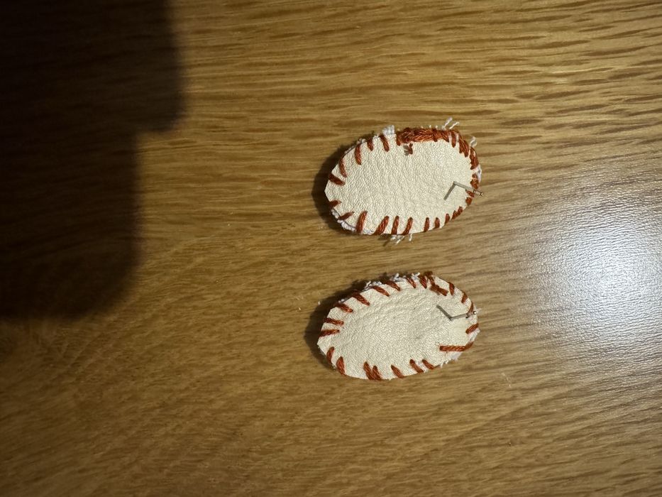 Обеци с шевове на цветя