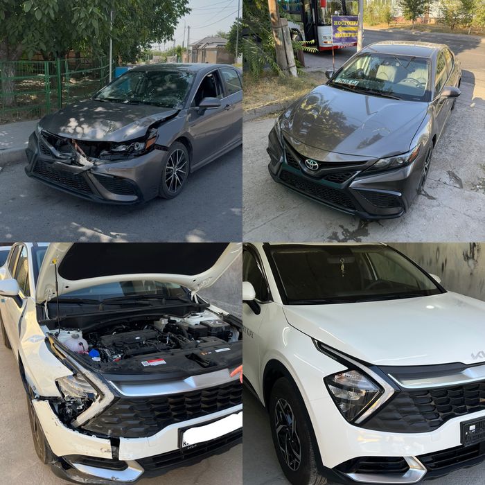 покраска кузова,кастоправ,ремонт фары,замена деталей