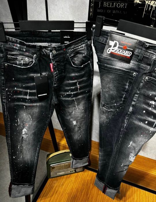 Dsquared2 Дънки Черен