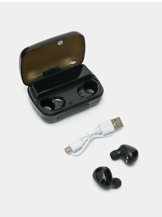 Simsiz quloqchinlar, M10, Bluetooth 2000mA/soat Power Bank bilan.