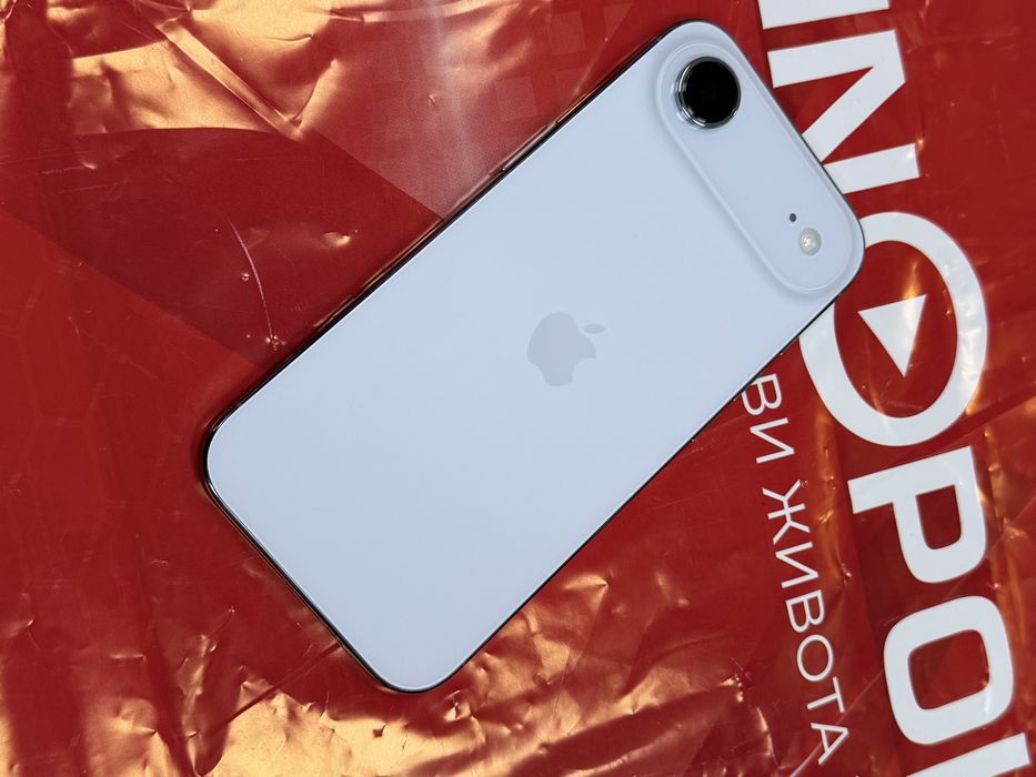 КАТО НОВ 256GB iPhone 17 Air 5G Гаранция Technopolis 2027г. Blue