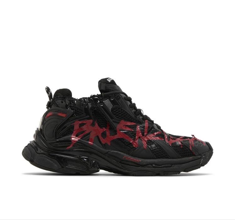 Balenciaga Runner Graffiti Black Red – 1:1 – EU 43