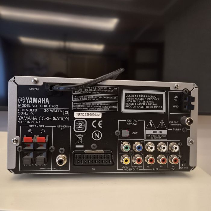 Receiver Yamaha E700 + boxe raft NX E800