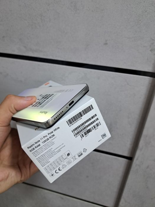 Redmi note 11 Pro память 6+2/128gb коробка документли