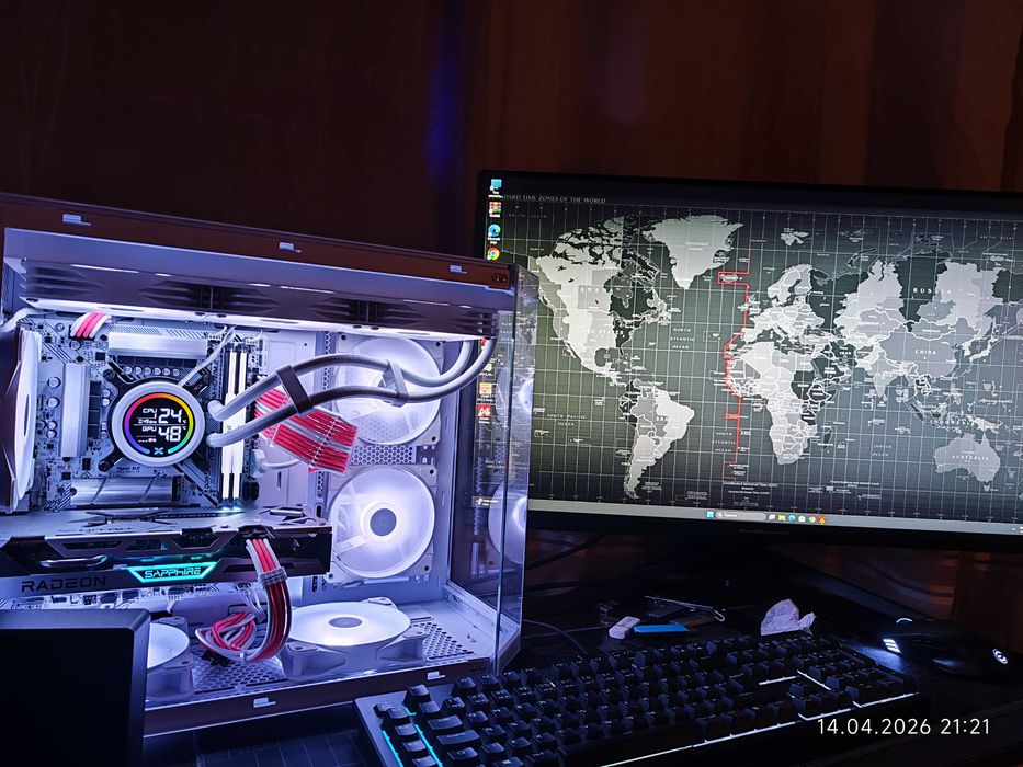 Геймърски i5 13400f,RX 6600 XT 8GB, RAM 32GB DDR5,SSD 512GB NVME