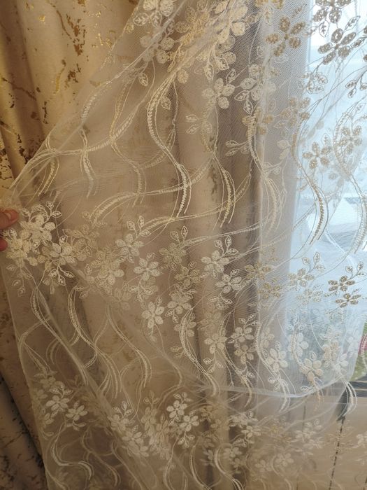 Тюль и шторы , в кухню в спальню