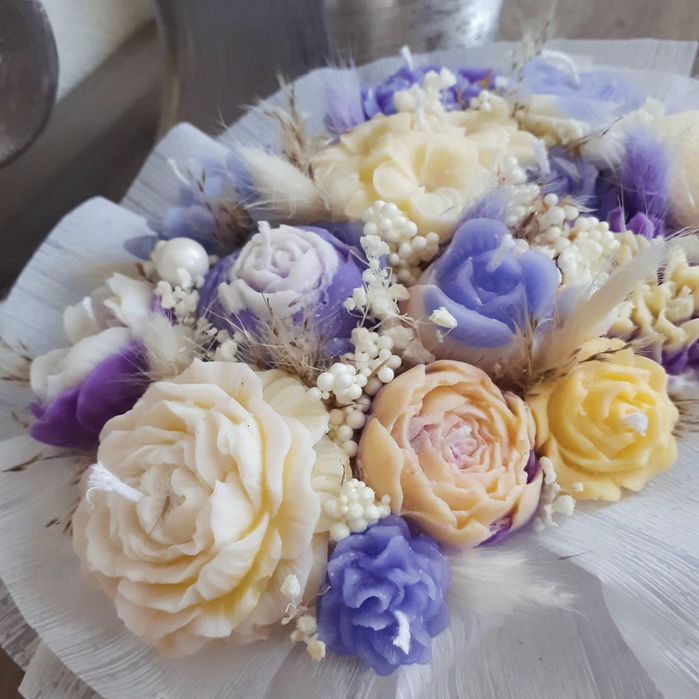 Вечен букет от ароматни свещи