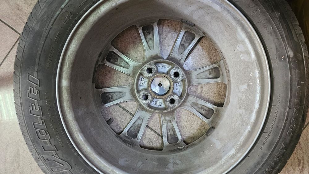 Диски с шинами на Акцент