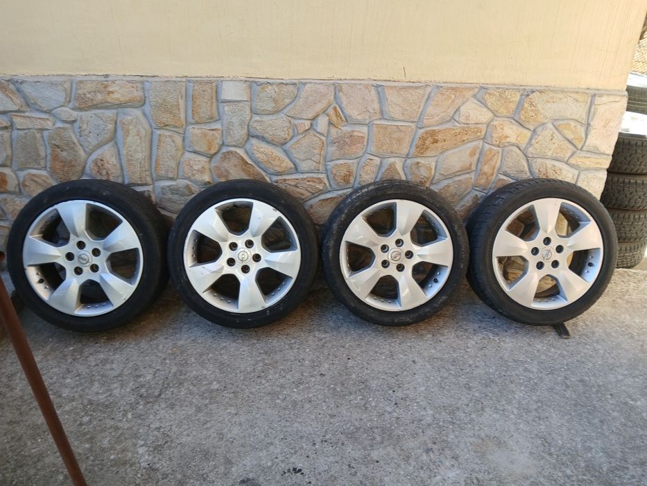 Оригинални Алу джанти 17цола за Opel.astra.zafira.meriva.vectra.5×110.