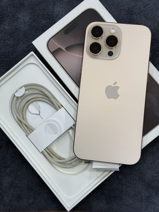 iPhone 16 pro max 256gb desert