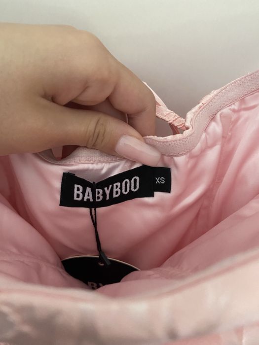 Babyboo рокля с панделка