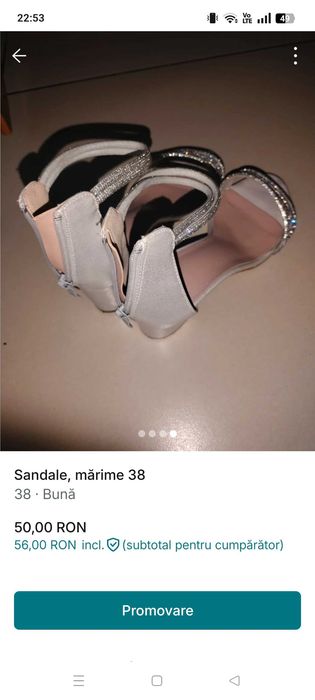 Sandale dama, mărime 38