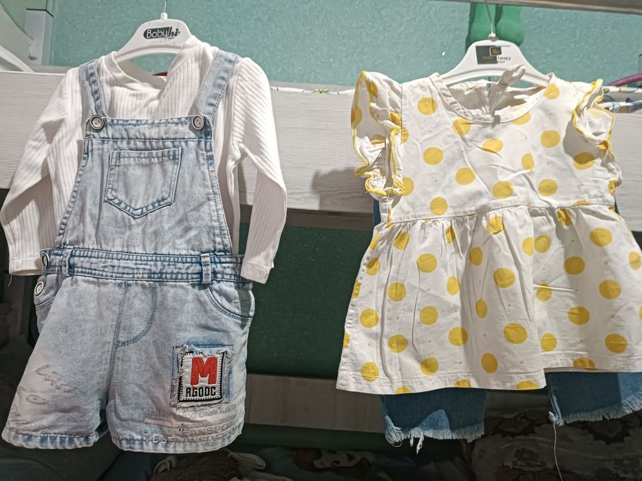 Qizllar kiymi yoshdan 2 yoshgacha boʻlgan qizllar kiymillari