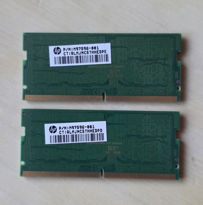 32GB RAM DDR5 4800MHz Samsung sodimm laptop
