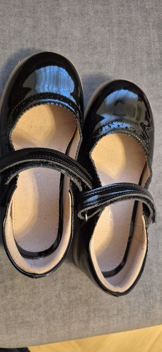 Pantofi piele lacuita Next