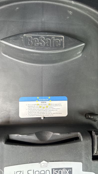 Be safe isofix столче с основа за кола новотодено бебе изофикс iso fix