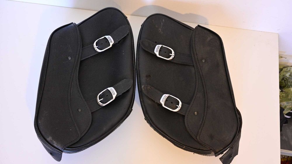 coburi piele Harley Davidson Dyna cutii laterale saddlebags