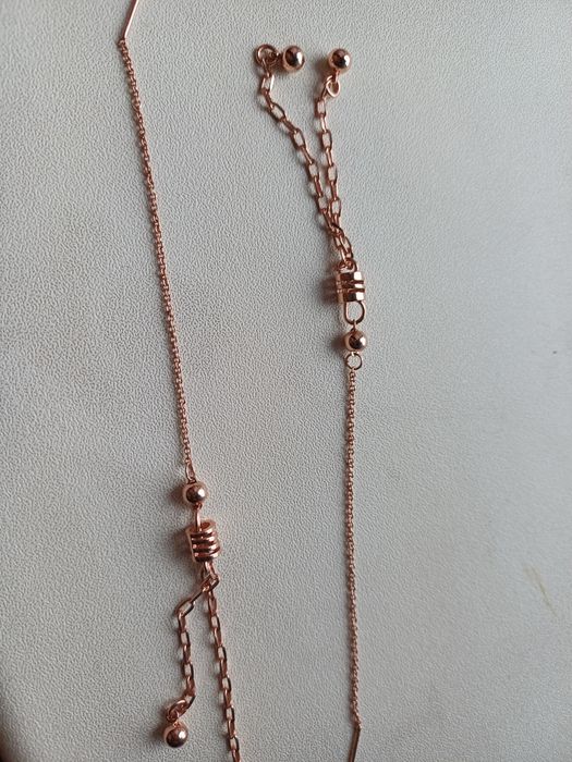 Серьги цепочка -протяжка