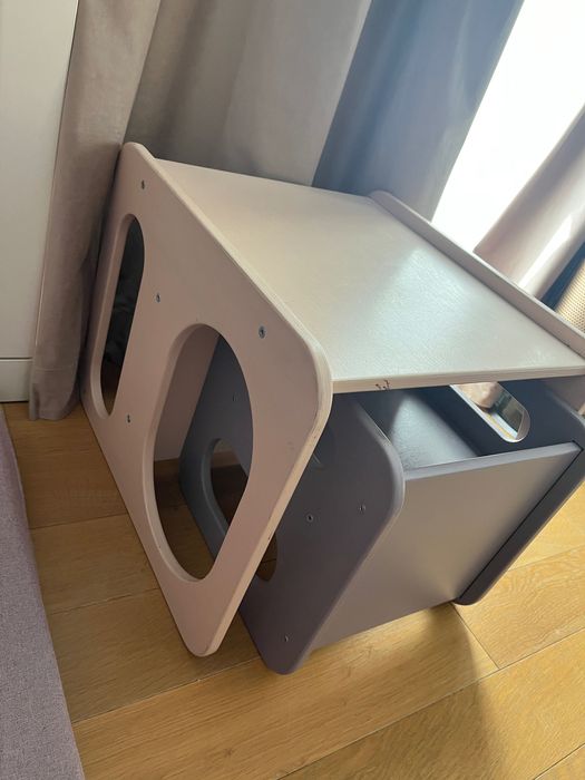 Set Mobilier din lemn pt camera copii - Masuta & scaunel Luxeco